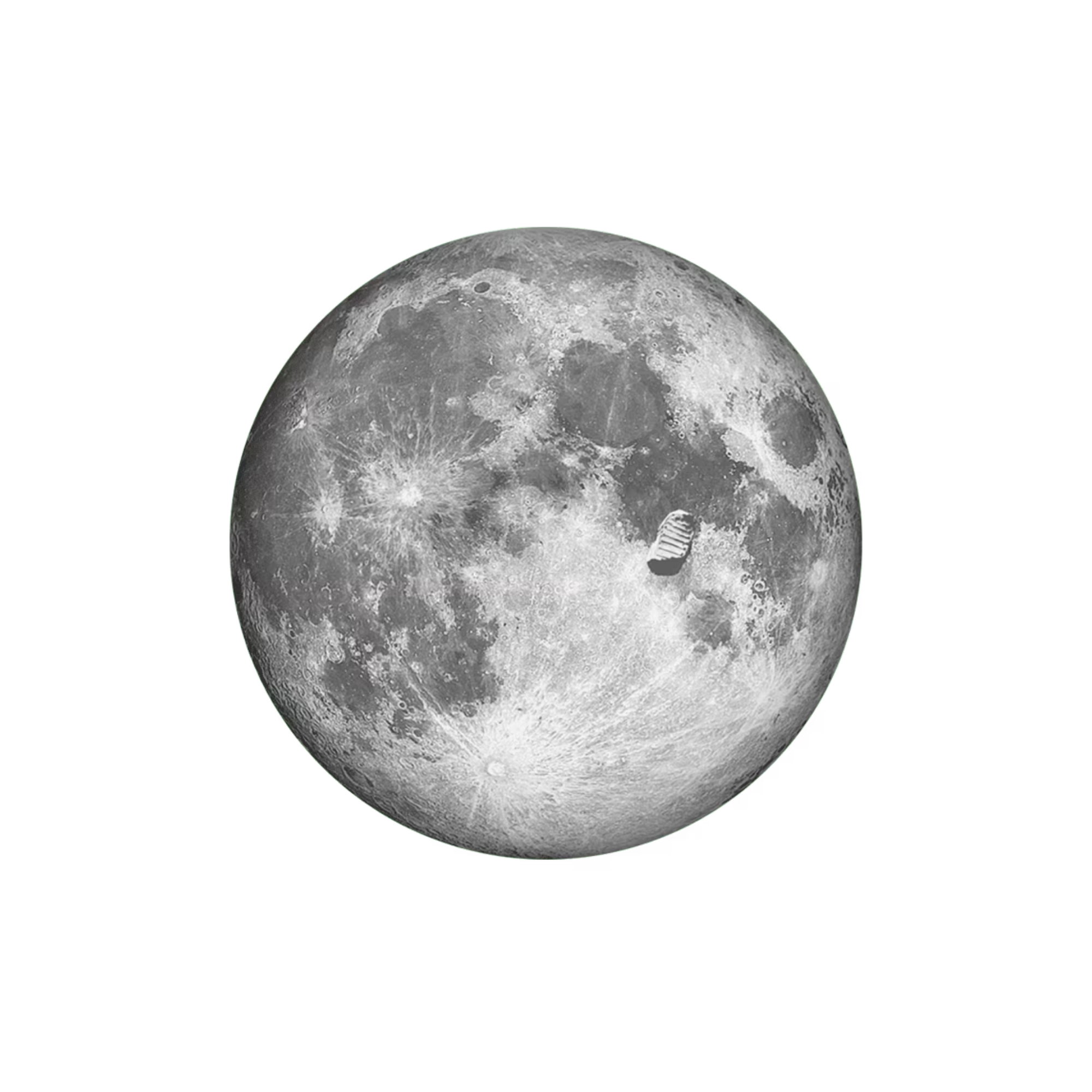 Relógio Missão à Lua - Pulseira em VELCRO©.