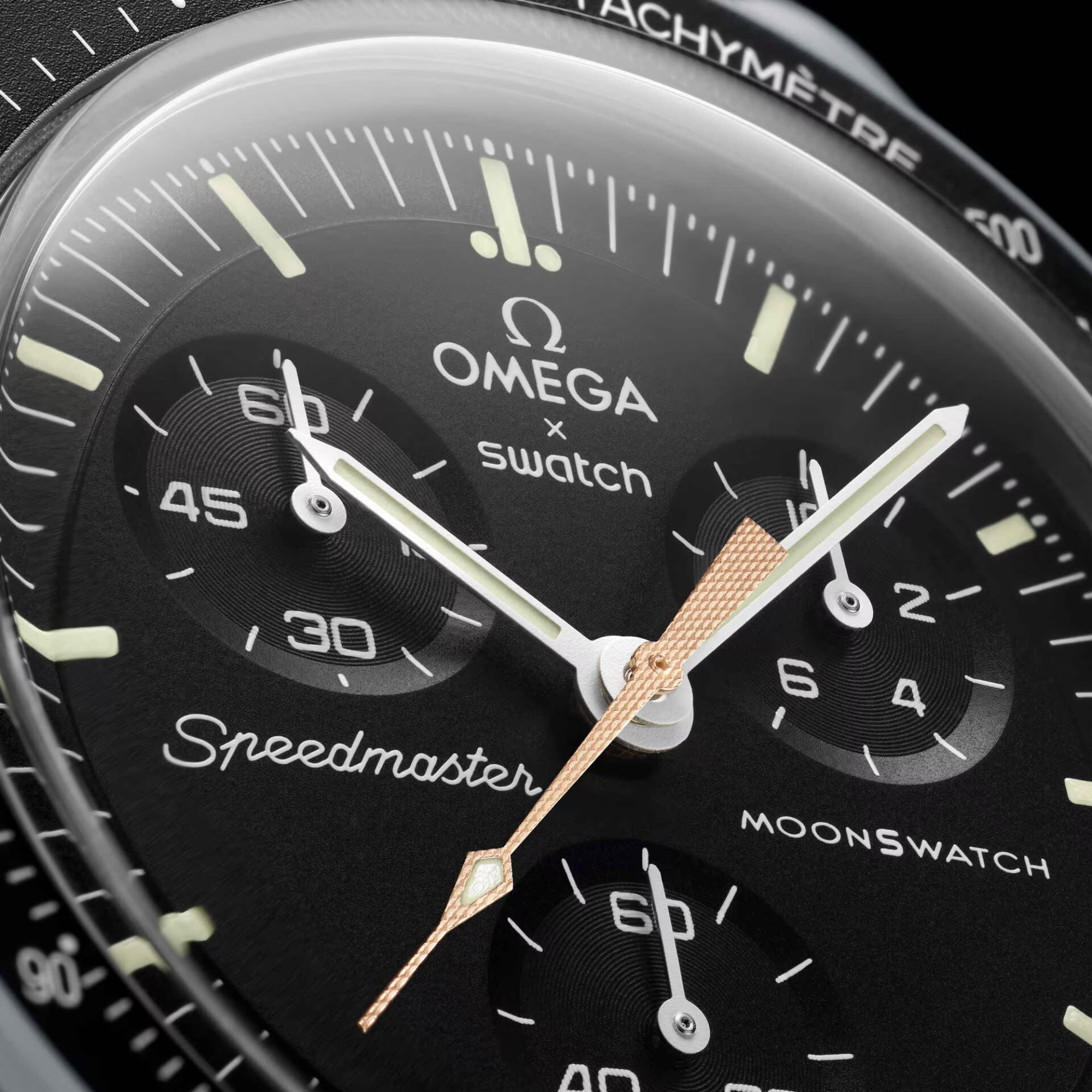 Relógio Mission to the Moon - Moonshine™ Gold - Pulseira em VELCRO©.