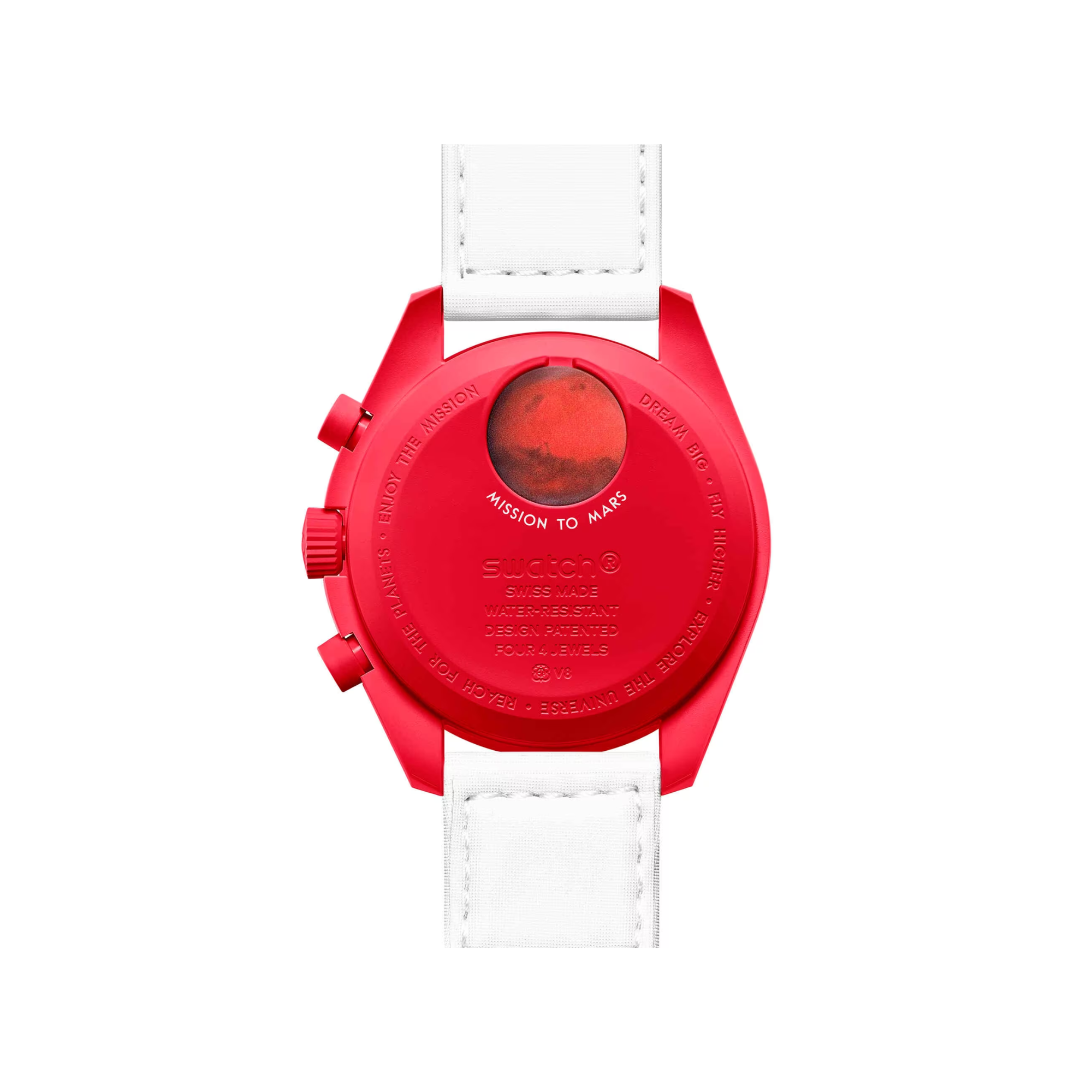Relógio Mission to Mars 42mm - Pulseira em VELCRO©.