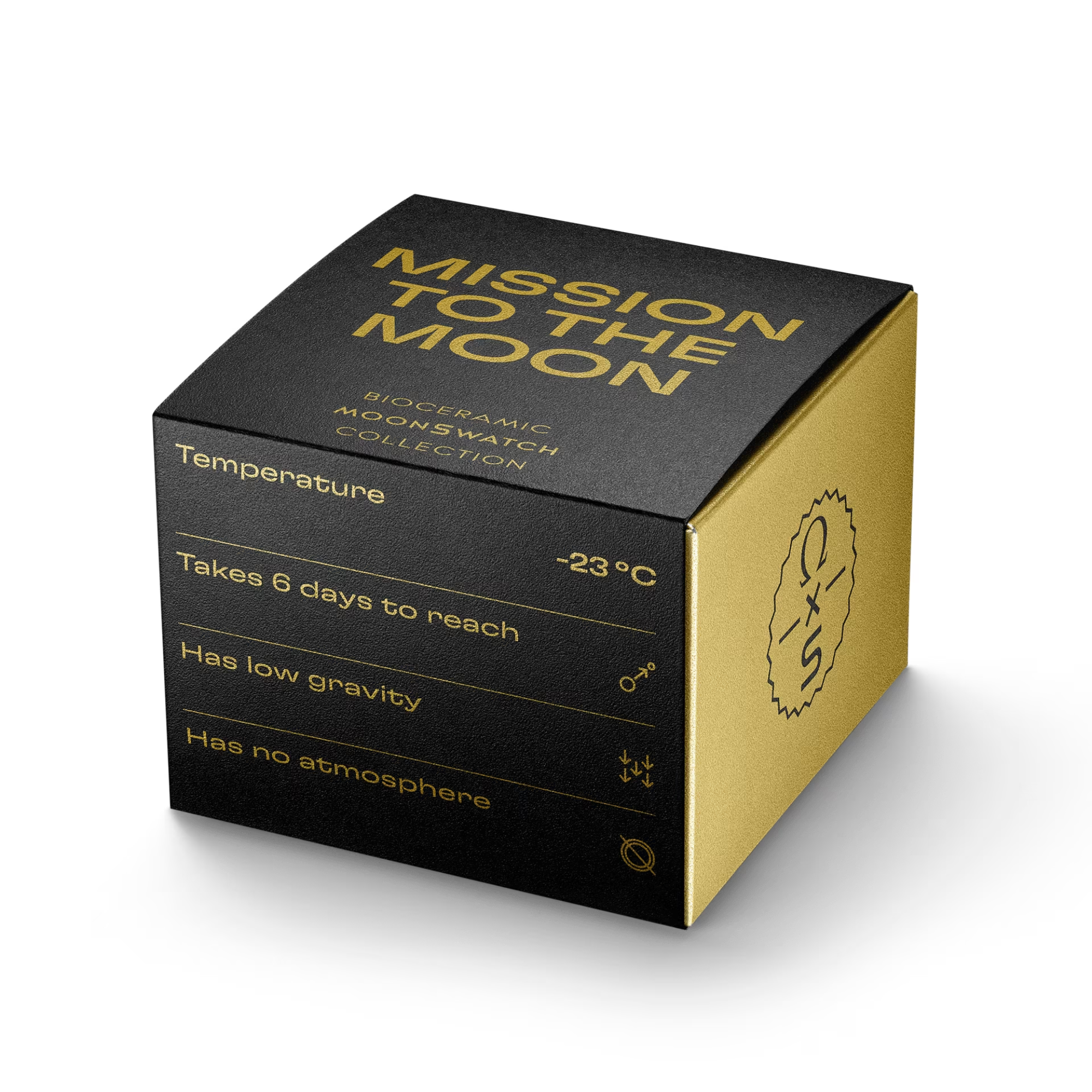 Relógio Mission to the Moon - Moonshine™ Gold - Pulseira em VELCRO©.