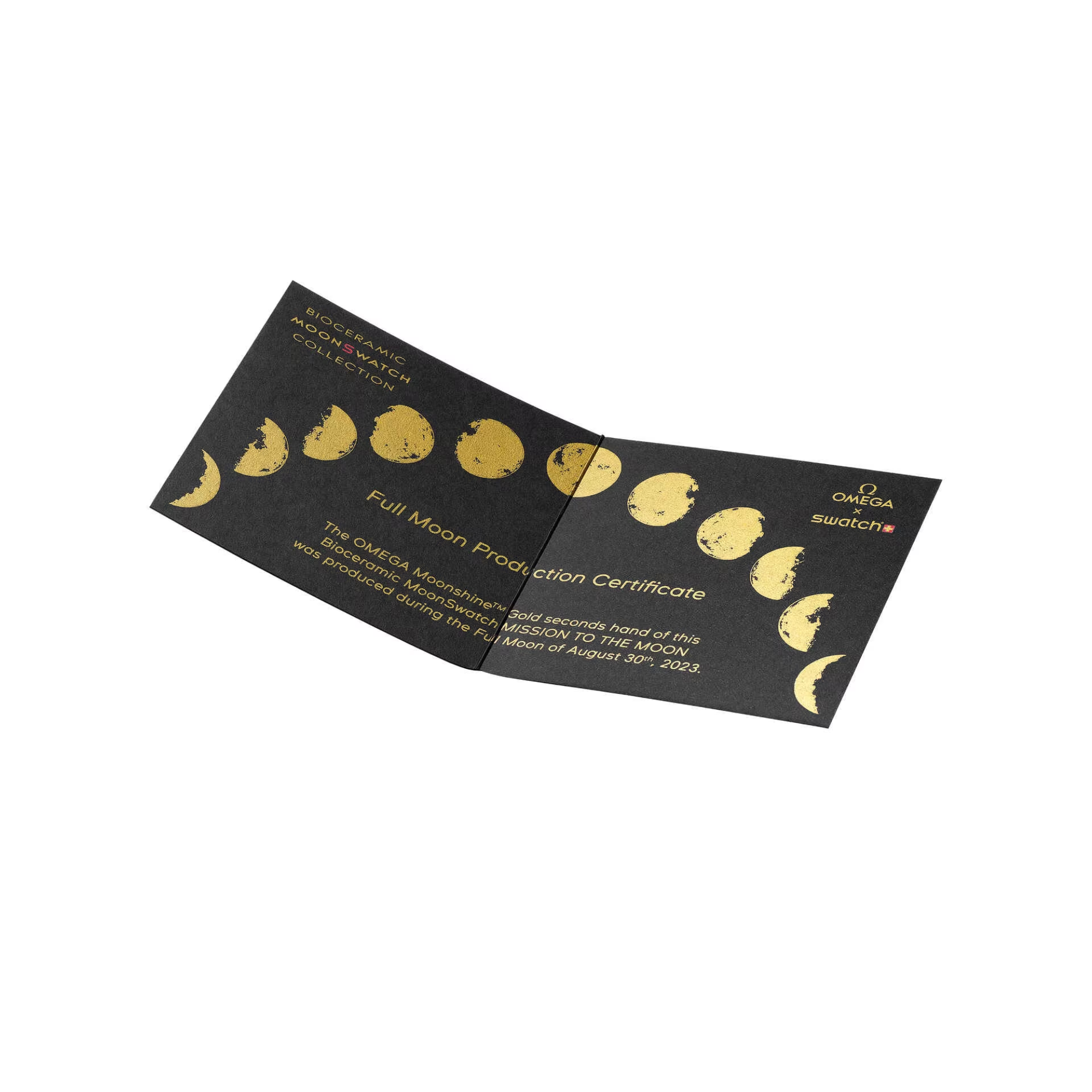 Relógio Mission to the Moon - Moonshine™ Gold - Pulseira em VELCRO©.