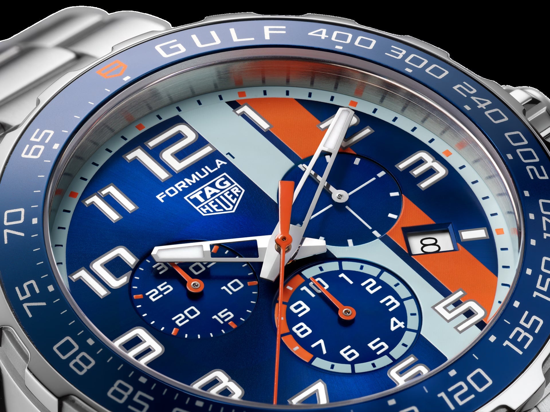 Relógio TAG Heuer Formula 1 Gulf CAZ101AT.BA0842 com Movimento Quartzo de 43mm
