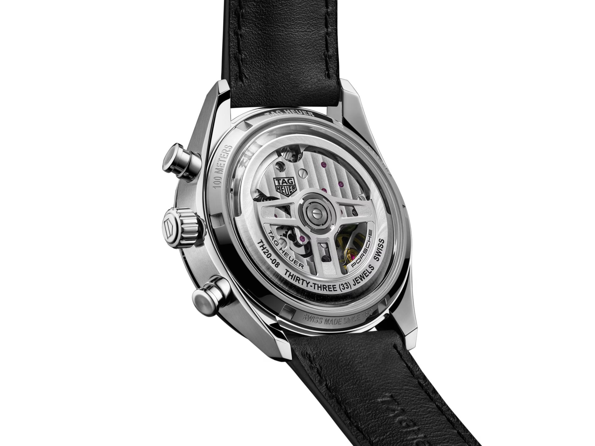 Relógio TAG Heuer Carrera Chronosprint x Porsche – Automático 42mm com Design Sofisticado