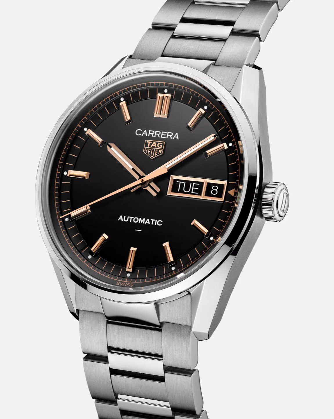 Relógio TAG Heuer Carrera Day-Date Automático 41 mm - Elegância e Precisão ao Seu Alcance