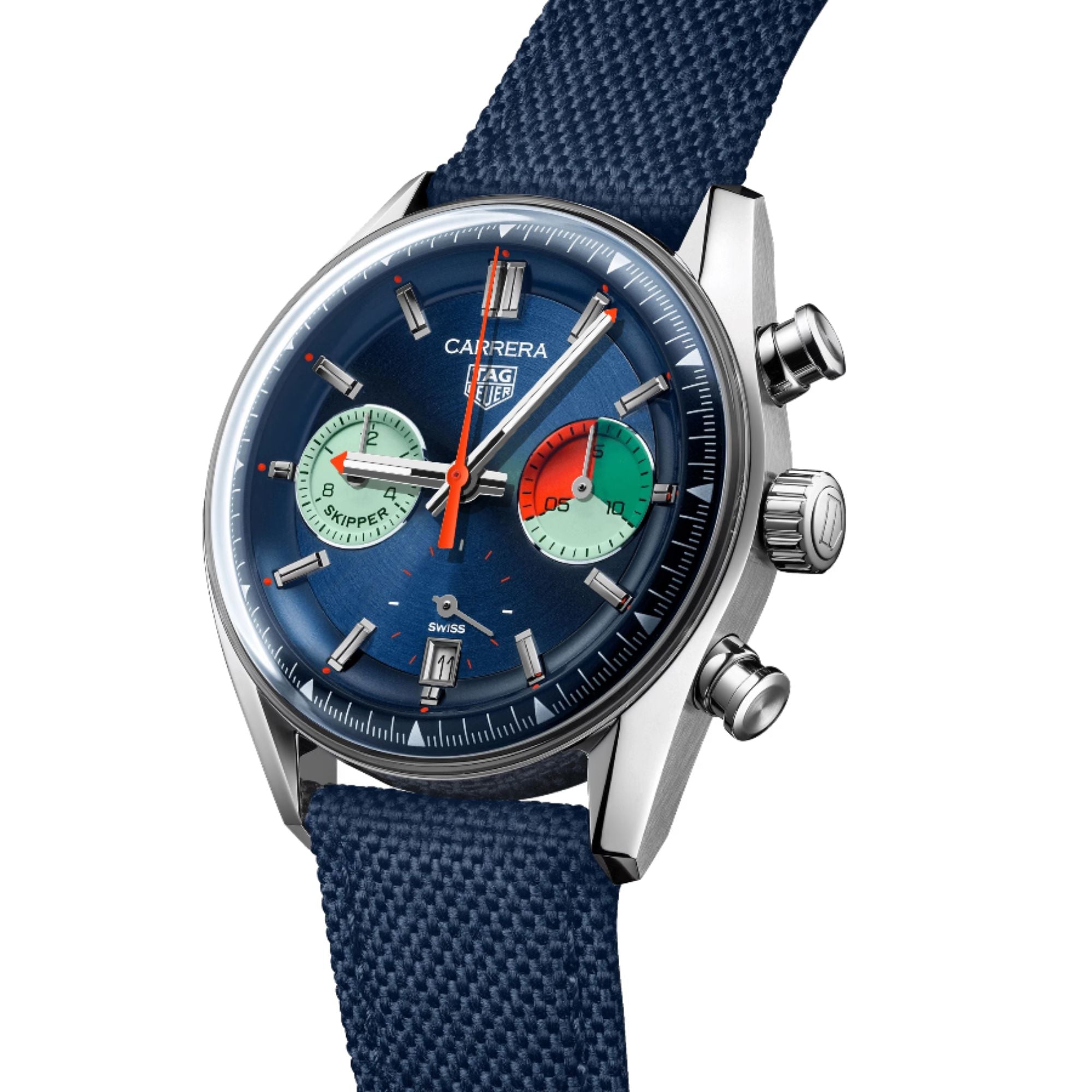 Relógio TAG Heuer Carrera Skipper CBS2213.FN600 - Elegância Automática de 39mm