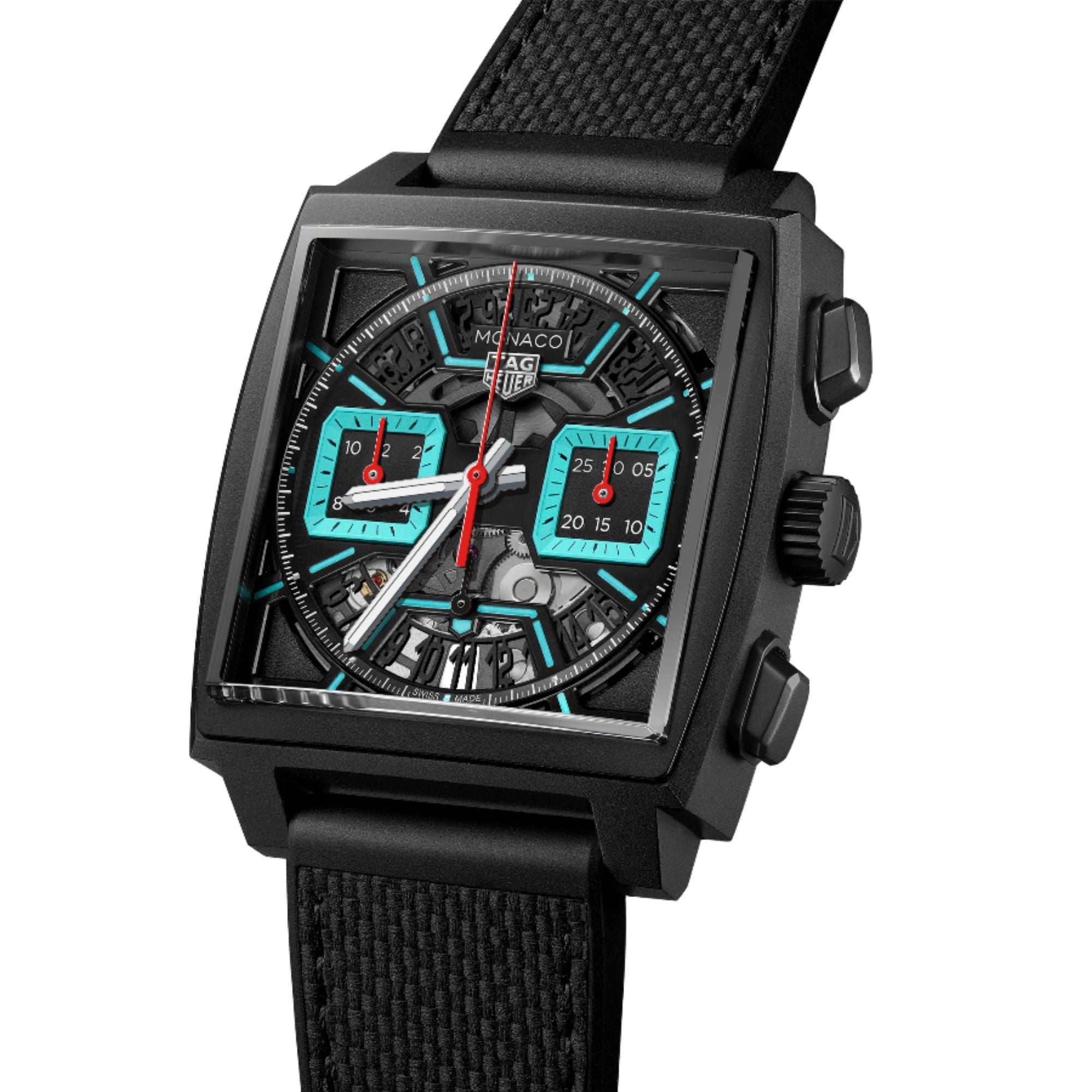 Relógio TAG Heuer Monaco CBL2184.FT6236 - Elegância Automática de 39mm