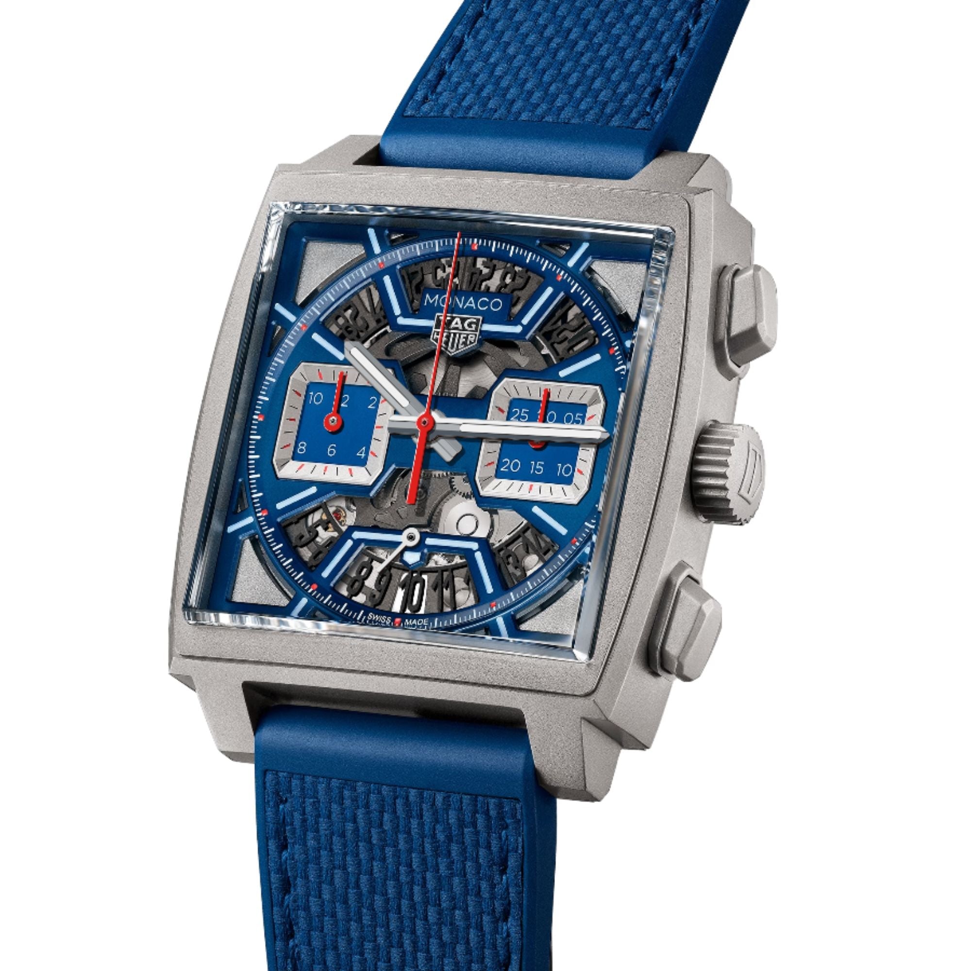 Relógio TAG Heuer Monaco CBL2182.FT6235 - Elegância Automática de 39mm