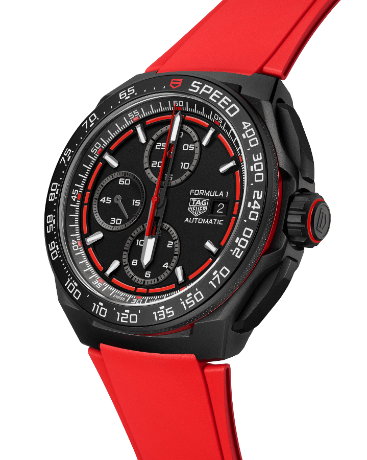 Relógio TAG Heuer Formula 1 Automático com Cronógrafo de 44mm em Titânio CBZ2085.FT8093