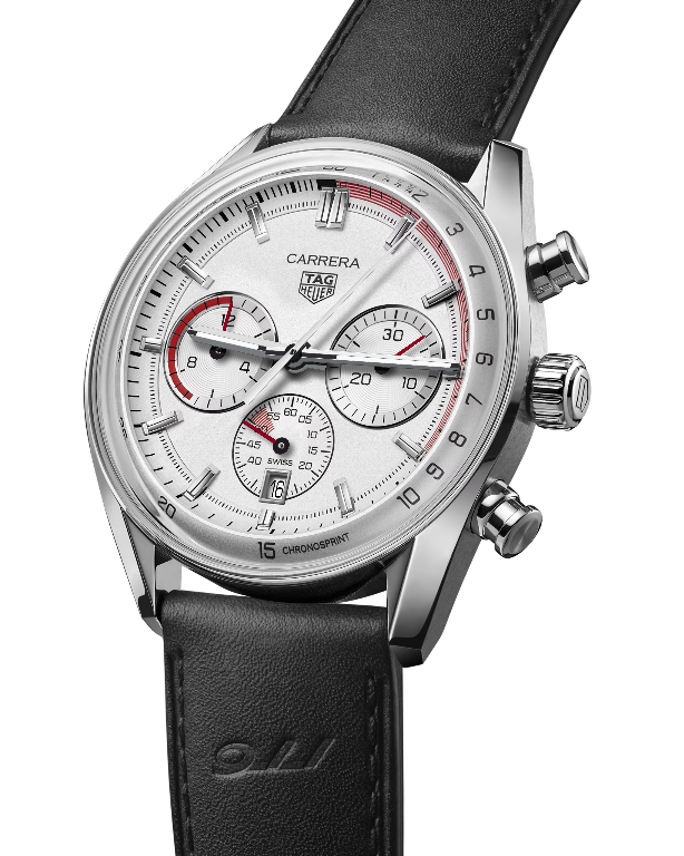 Relógio TAG Heuer Carrera Chronosprint x Porsche – Automático 42mm com Design Sofisticado