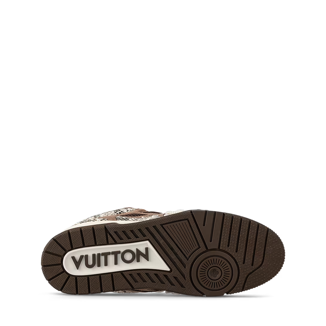 Tênis Louis Vuitton LV Skate Bege Branco