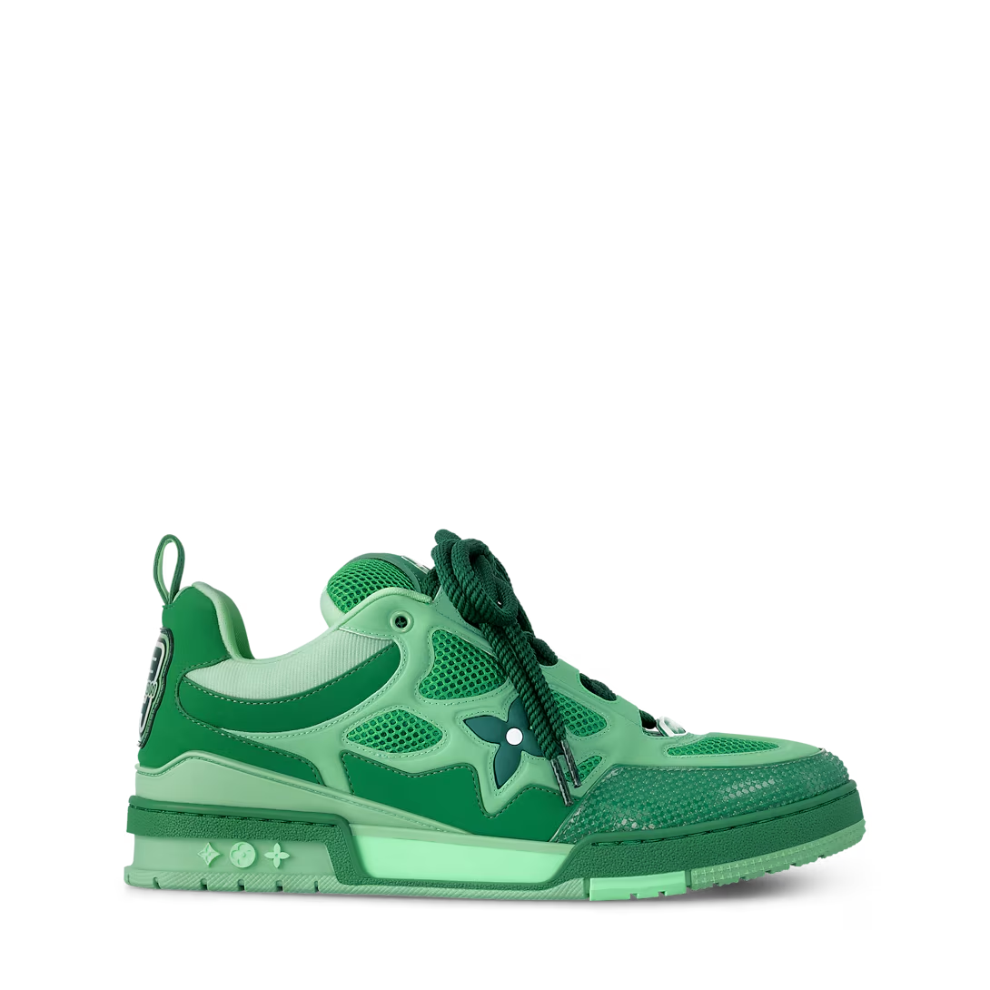 Tênis Louis Vuitton LV Skate Bege Branco