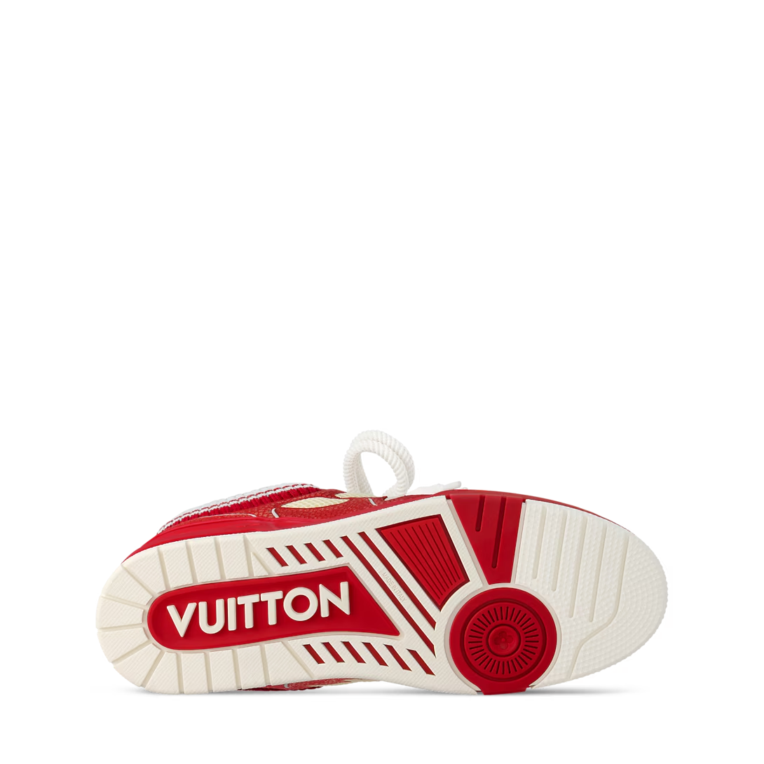 Tênis Louis Vuitton LV Skate Bege Branco