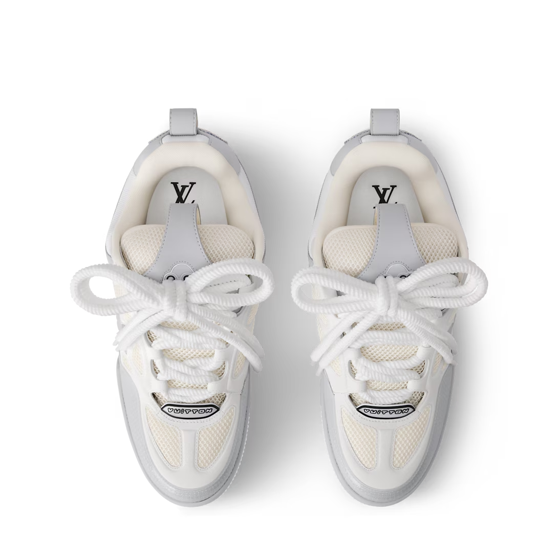 Tênis Louis Vuitton LV Skate Bege Branco