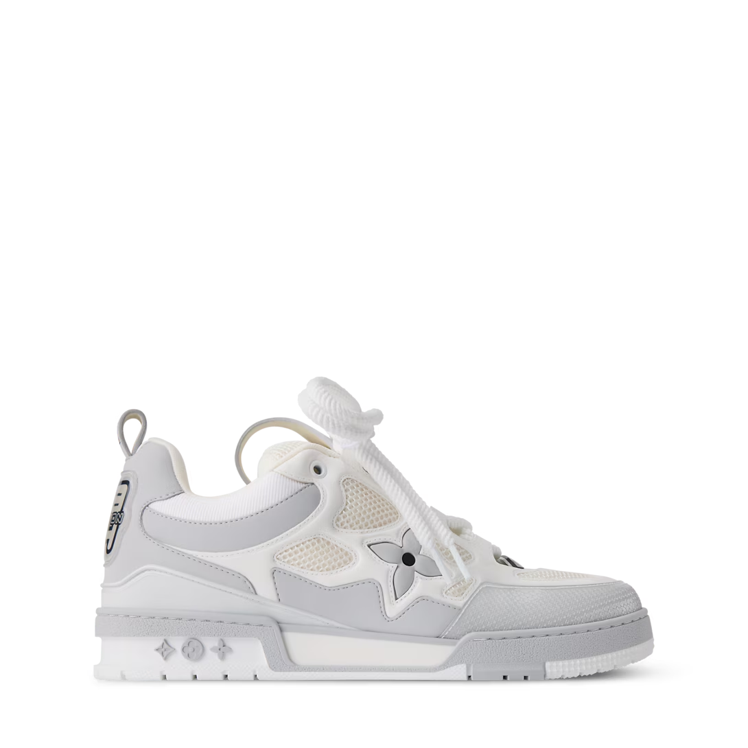 Tênis Louis Vuitton LV Skate Bege Branco