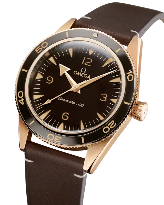 Relógio Omega 234.92.41.21.10.001 Seamaster 300 41mm Bronze gold