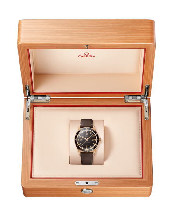 Relógio Omega 234.92.41.21.10.001 Seamaster 300 41mm Bronze gold