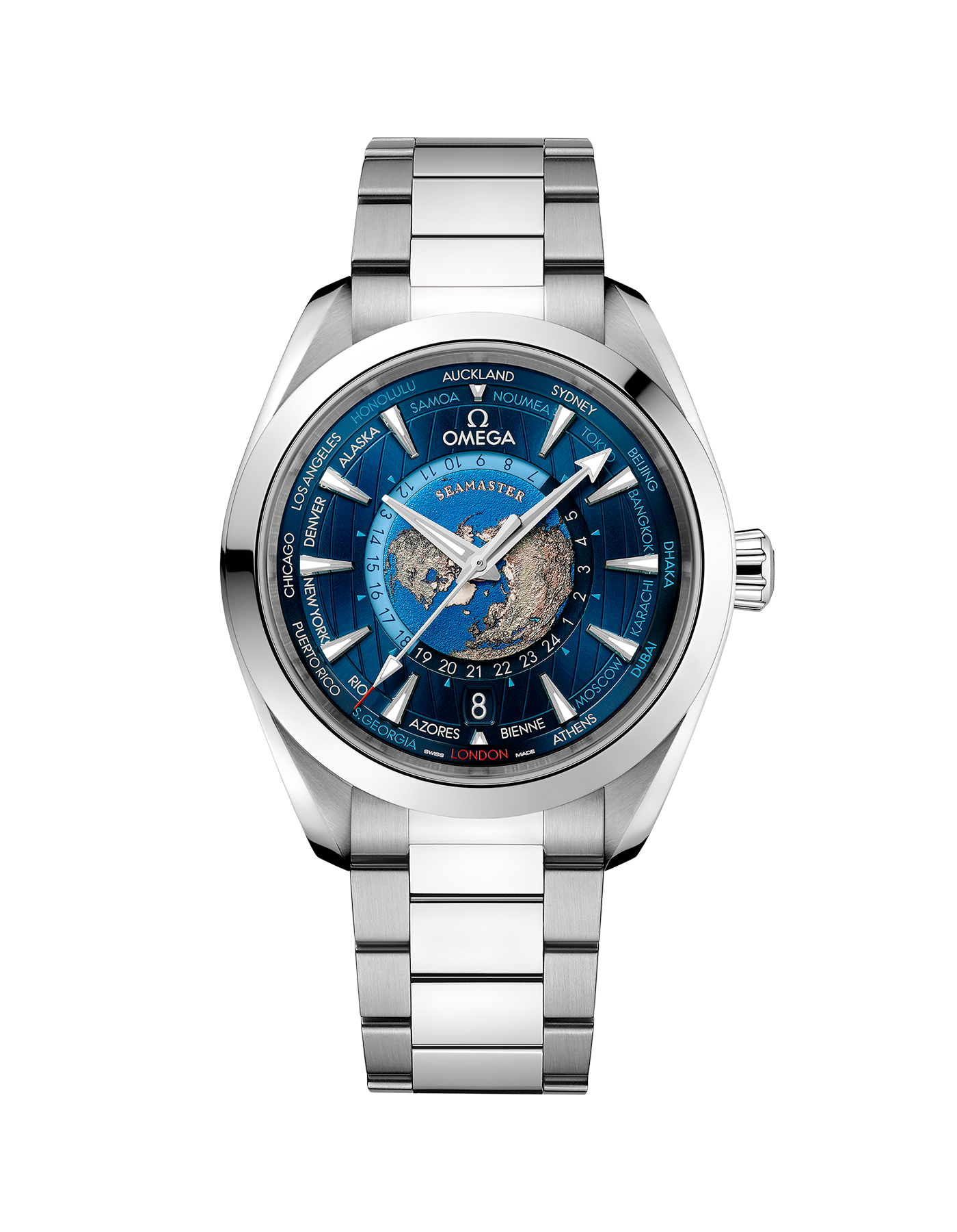 Seamaster Aqua Terra Worldtimer 150M Genebra
