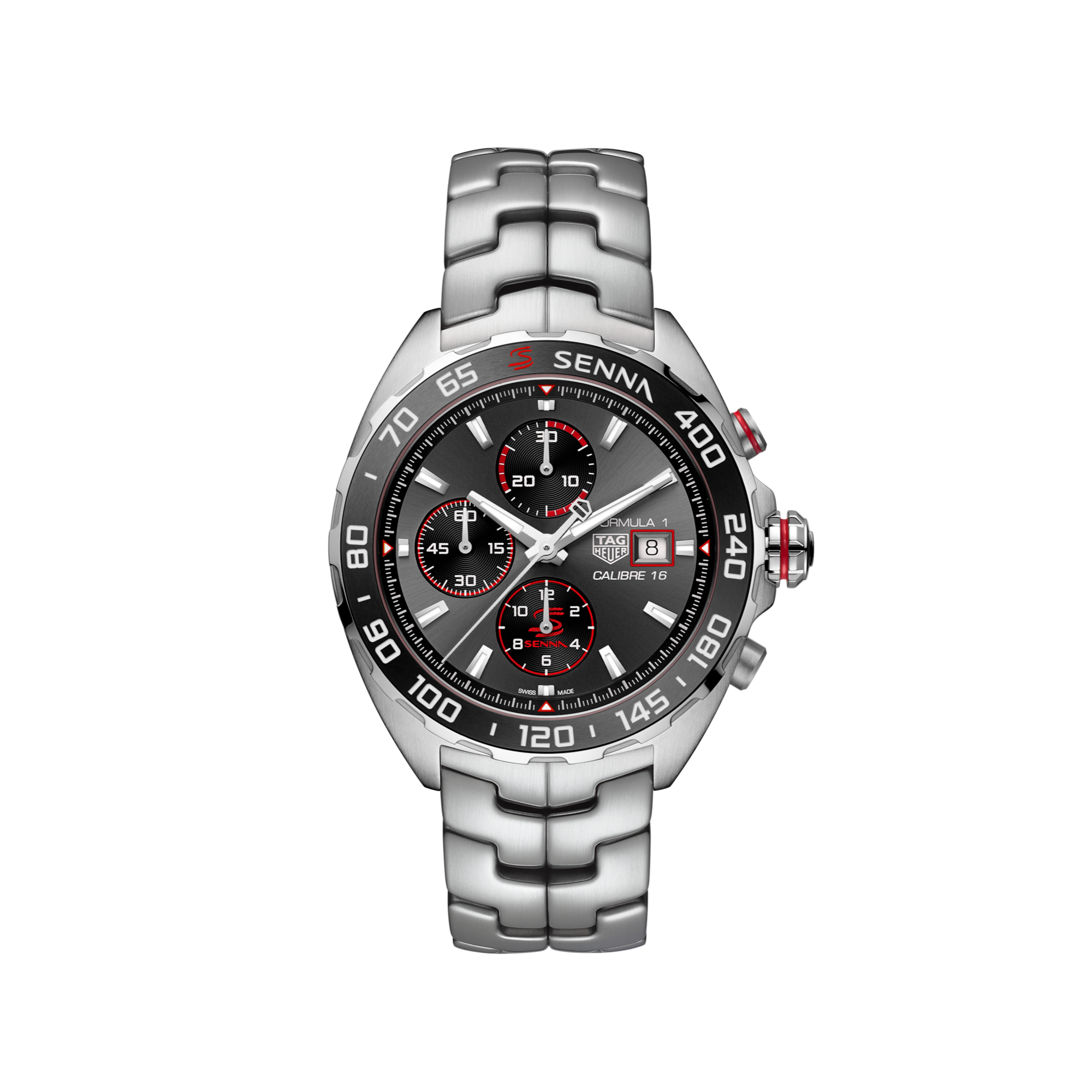 Relógio TAG Heuer Formula 1 X Senna Chronograph CAZ201D.BA0633 Automático - Estilo e Performance Exclusivos