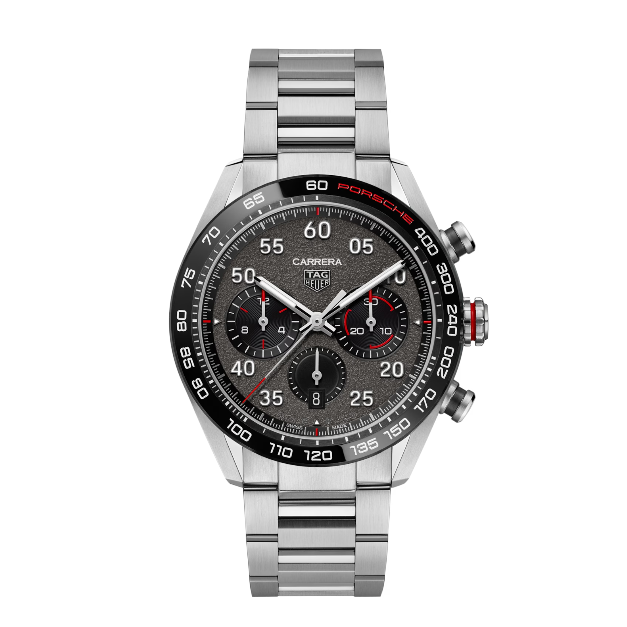 Relógio TAG Heuer Especial Carrera Chronograph Automático 44mm Edição Limitada Porsche CBN2A1F.BA0643