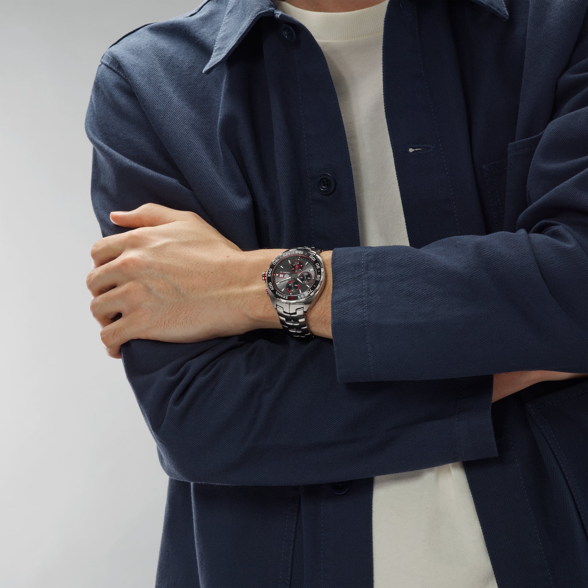 Relógio TAG Heuer Formula 1 X Senna Chronograph CAZ201D.BA0633 Automático - Estilo e Performance Exclusivos