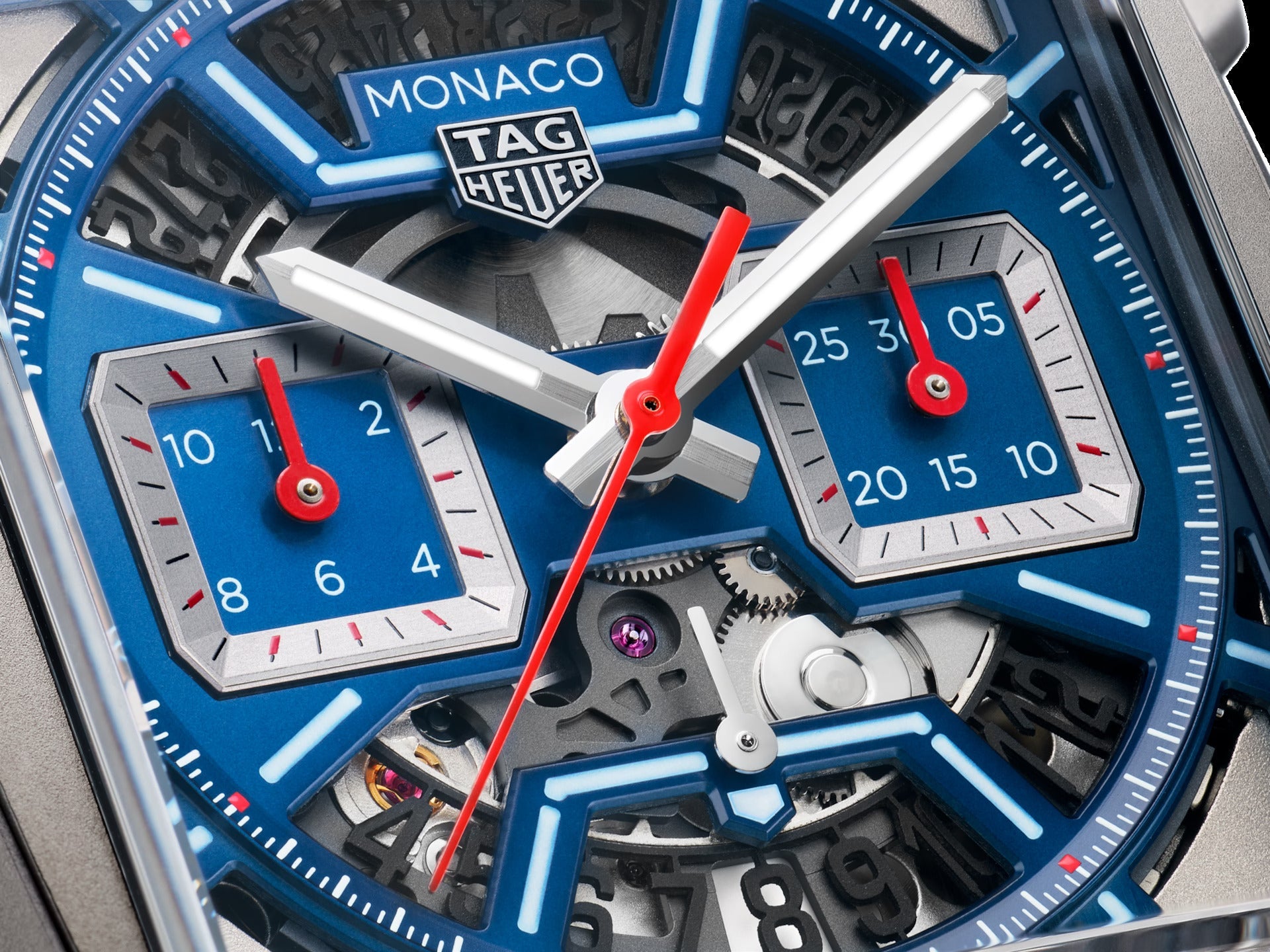 Relógio TAG Heuer Monaco CBL2182.FT6235 - Elegância Automática de 39mm