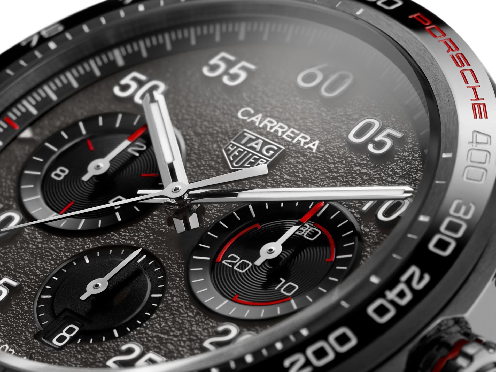 Relógio TAG Heuer Especial Carrera Chronograph Automático 44mm Edição Limitada Porsche CBN2A1F.BA0643