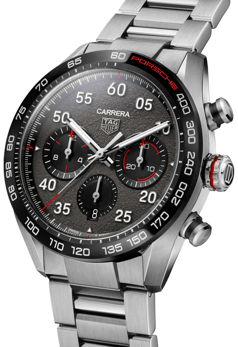 Relógio TAG Heuer Especial Carrera Chronograph Automático 44mm Edição Limitada Porsche CBN2A1F.BA0643