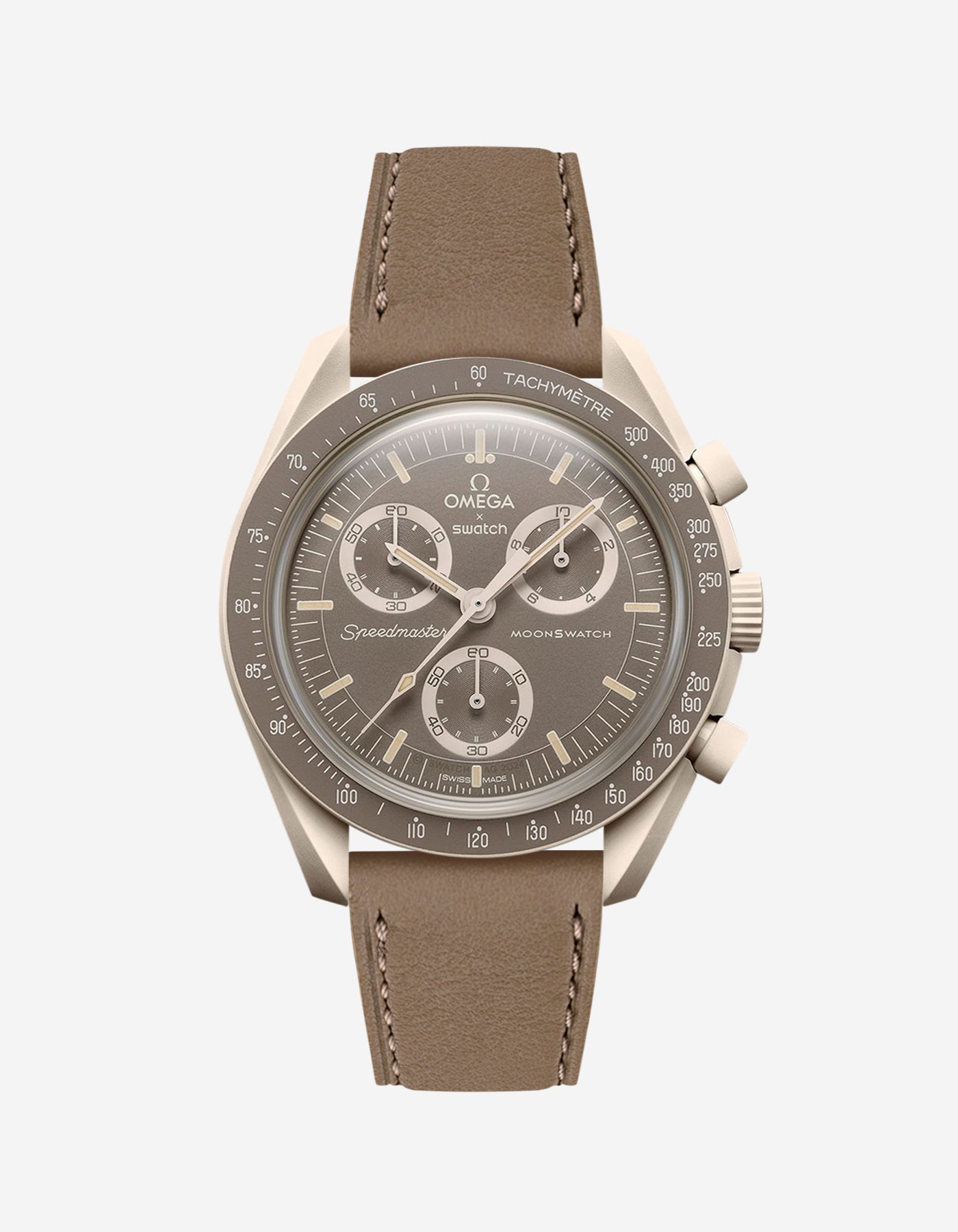 Relógio Missão na Terra - Deserto (Pulseira em Couro)