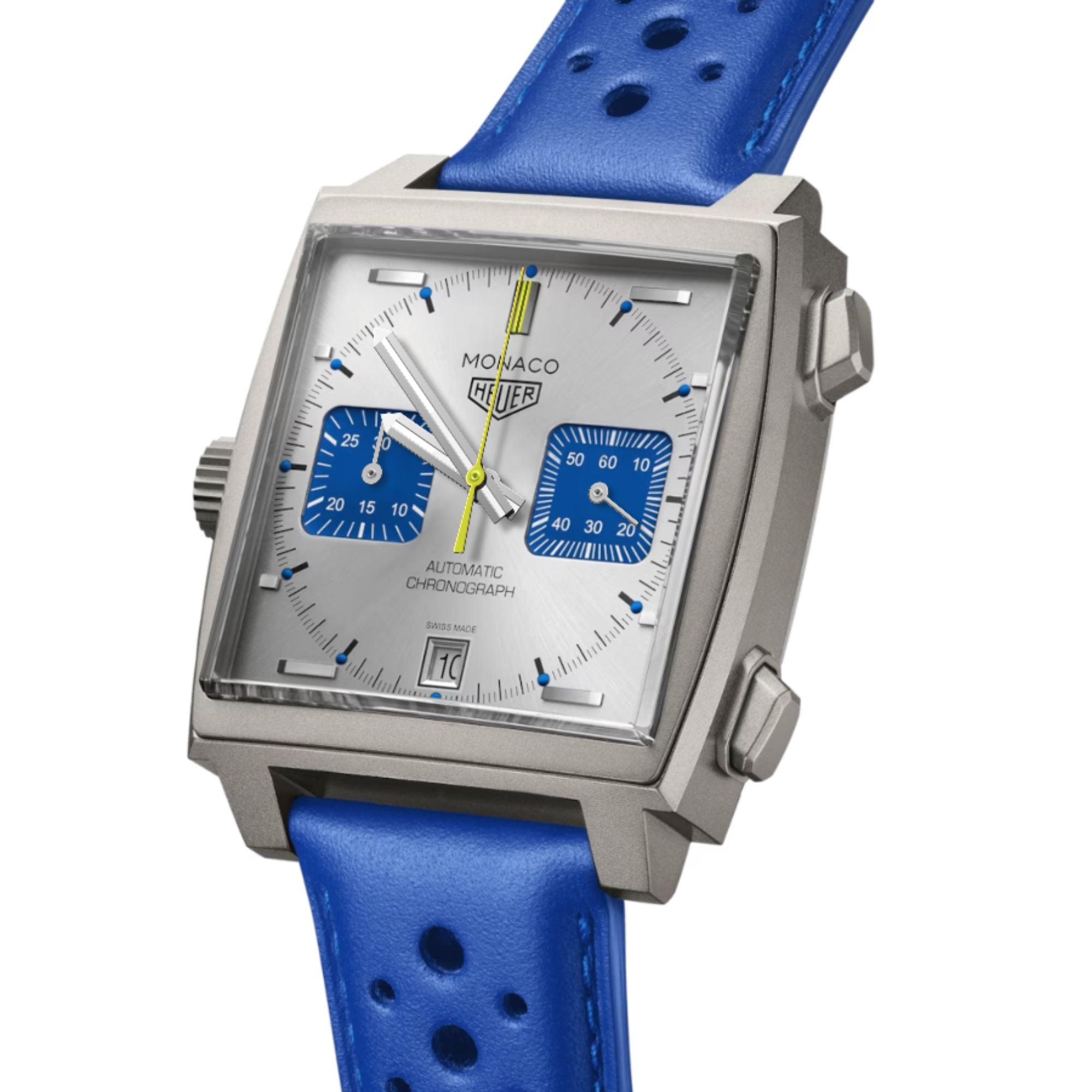 Relógio TAG Heuer Monaco Corrida Azul CAW218C.FC6548 Automático 39mm - Elegância e Desempenho ao Seu Alcance