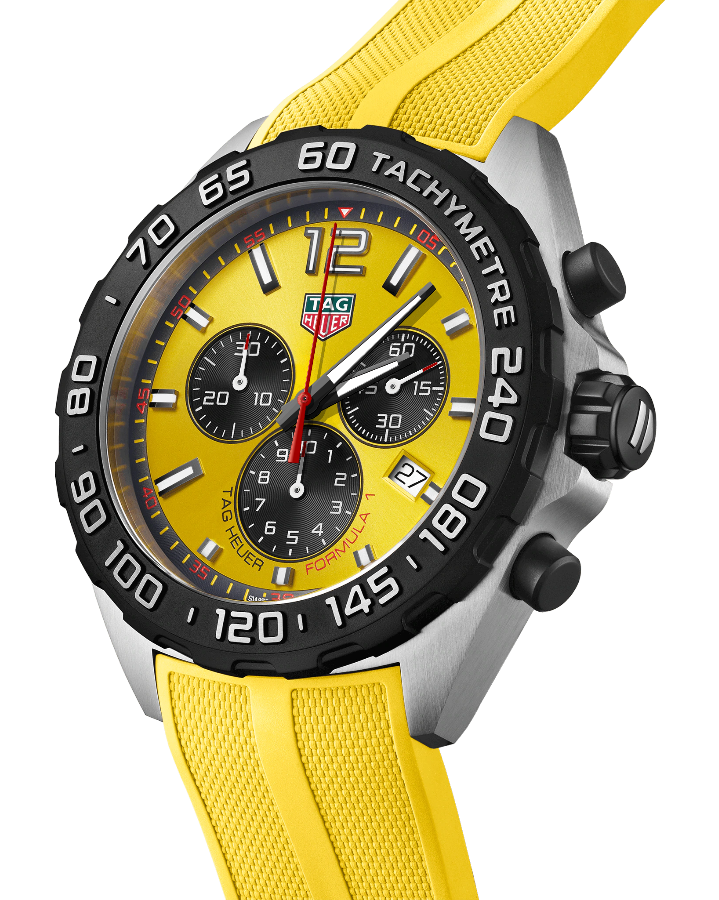 Relógio TAG Heuer Formula 1 Chronograph Quartzo 43mm CAZ101AM.FT8054 - Estilo Esportivo e Precisão Transformada