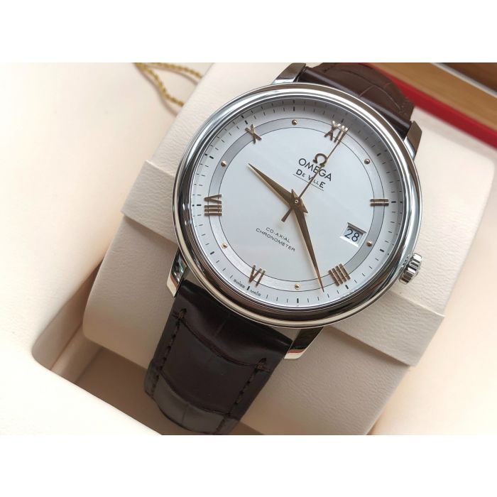 Relógio Omega De Ville Prestige  424.13.40.20.02.002 39,5mm
