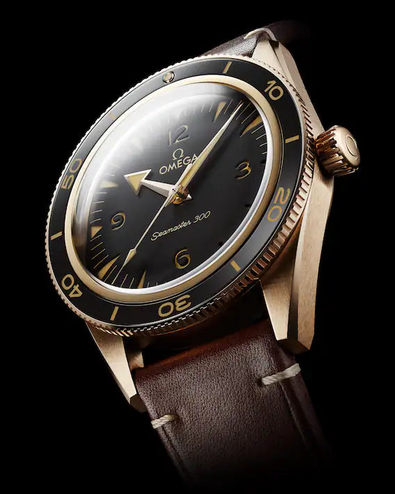 Relógio Omega 234.92.41.21.10.001 Seamaster 300 41mm Bronze gold