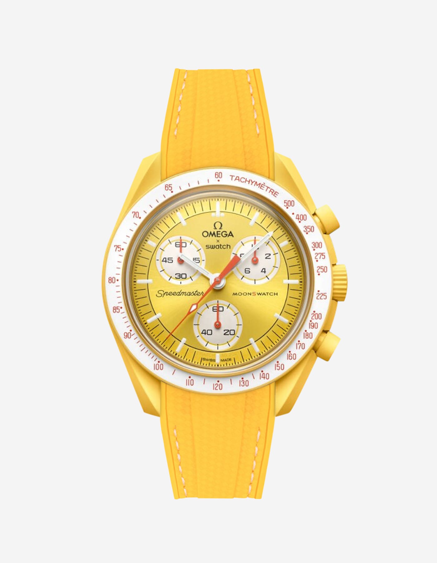 Relógio MoonSwatch Mission to the Sun (Pulseira de borracha)