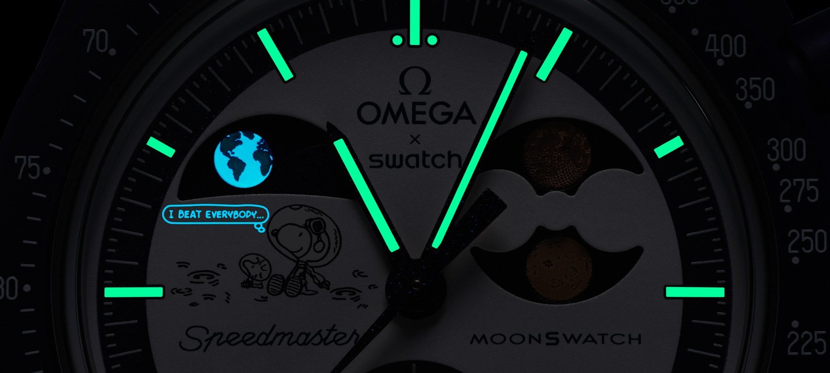 Omega x Swatch - MISSION TO EARTHPHASE - MOONSHINE GOLD